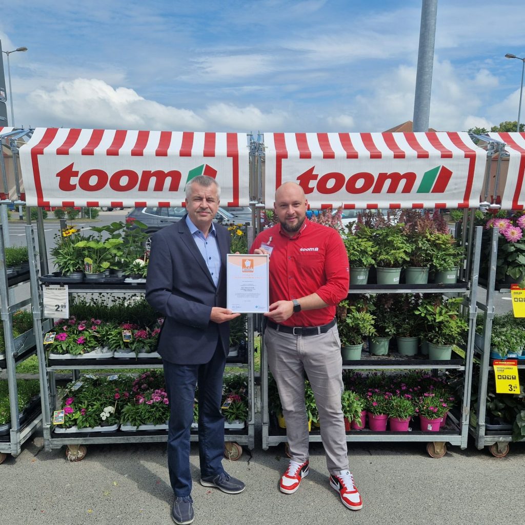 Generationenfreundlicher Baumarkt toom in Greifswald Handelsverband Nord